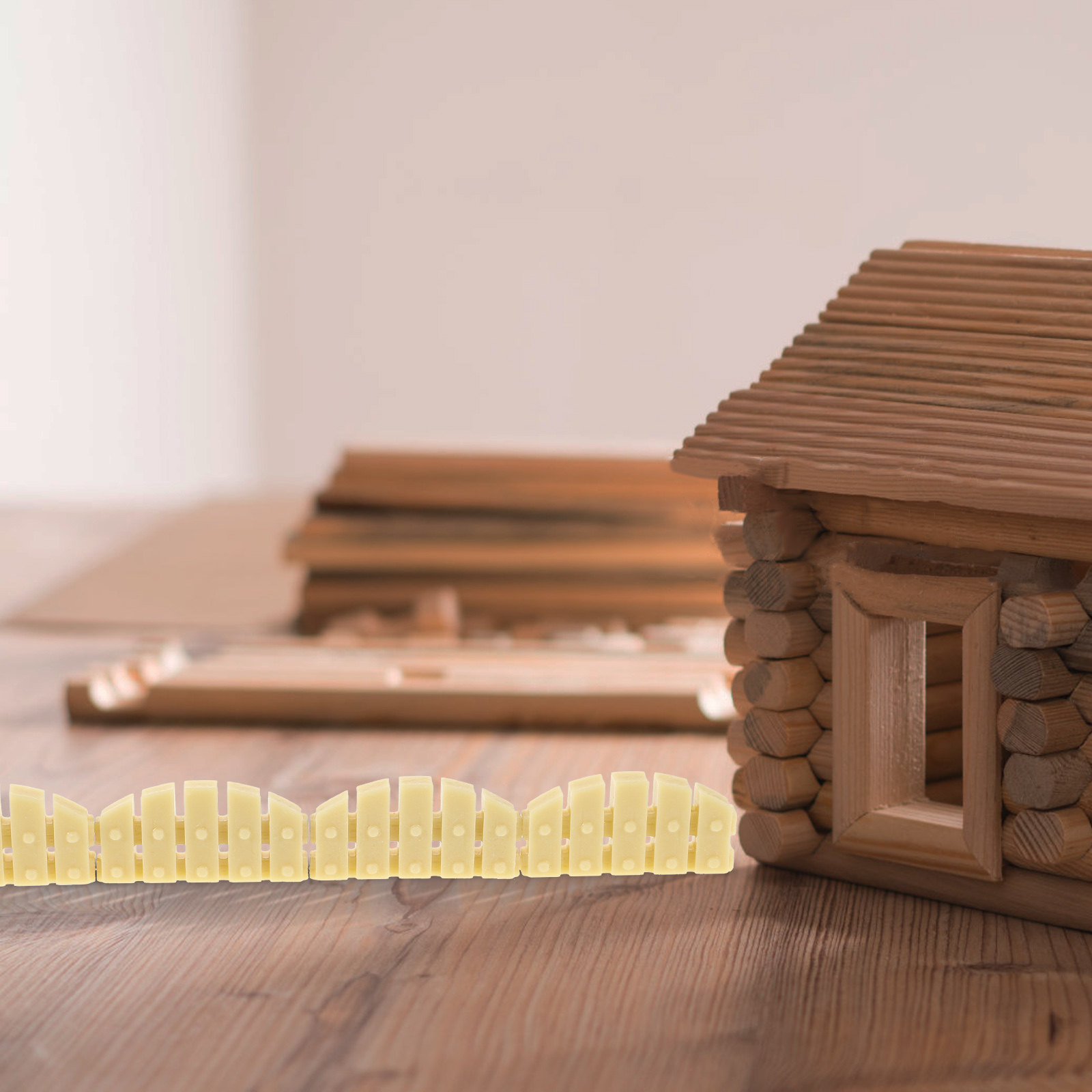 Crafting Resin - 50Pcs Miniature Resin Fence for Micro