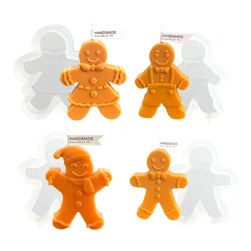 3D Smile Gingerbread Man Silic - Resin Craft Ideas ulasan dan harga