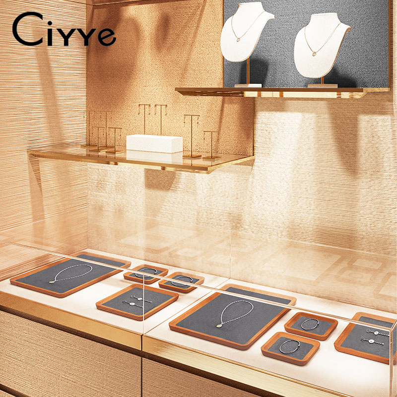 Ciyye Wooden Jewelry Display T - Wood Ring Blank ulasan dan harga