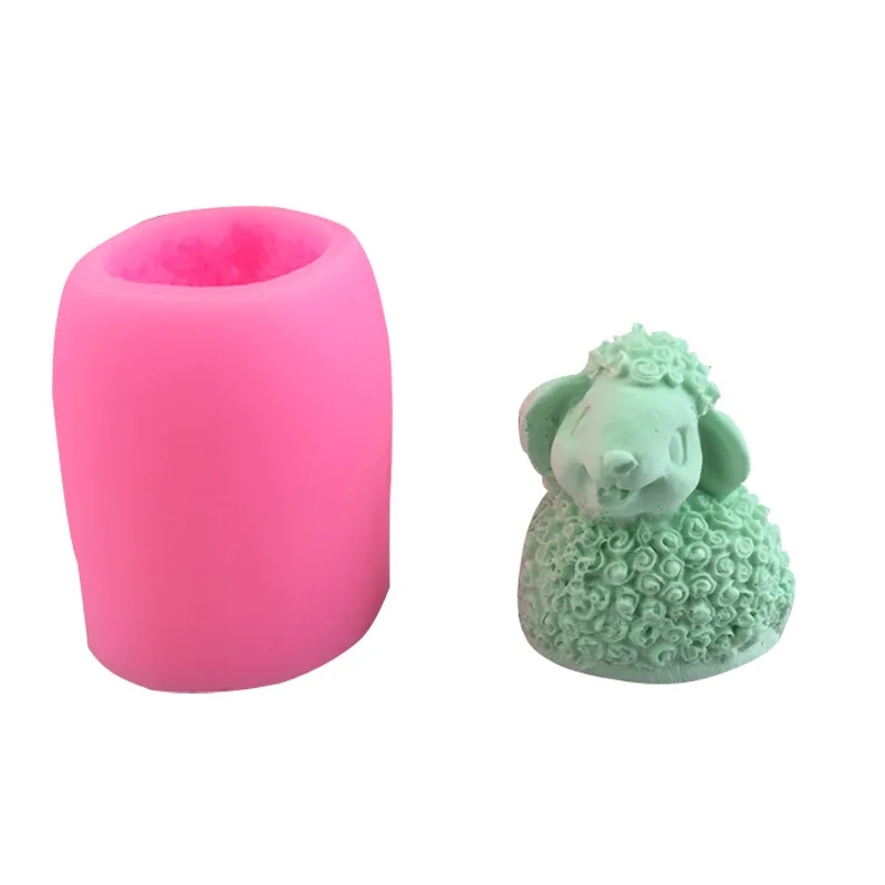 3D Sheep Silicone Candle Mold  - Resin Craft Ideas ulasan dan harga