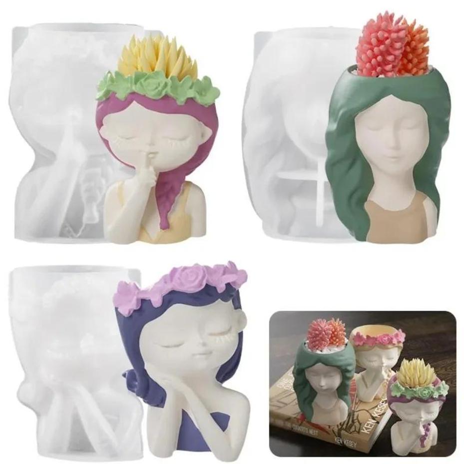 1 Pcs Silicone Mold 3D Cute Gi - Resin Craft Ideas ulasan dan harga
