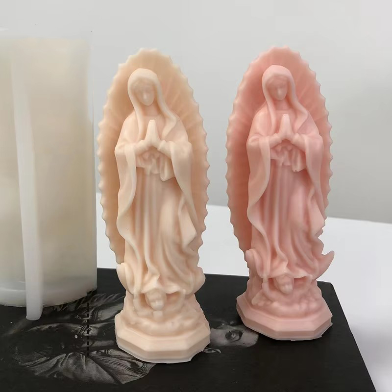 1 Pcs Virgin Mary Silicone Can - Resin Craft Ideas ulasan dan harga