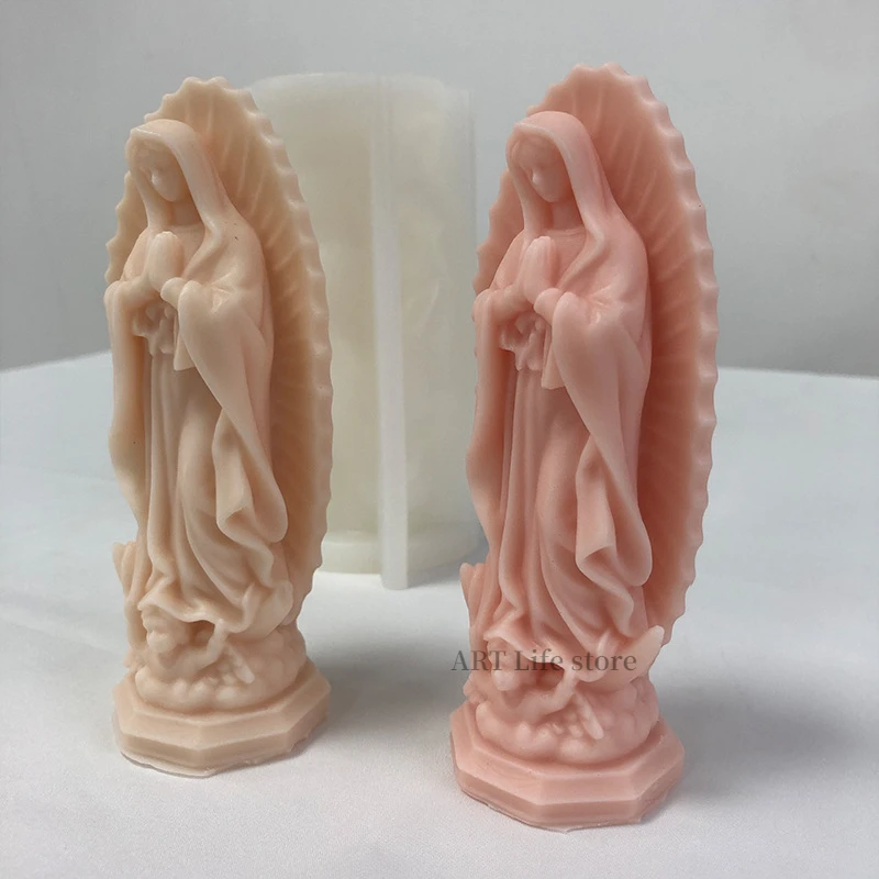 1 Pcs Virgin Mary Silicone Can - Resin Craft Ideas ulasan dan harga