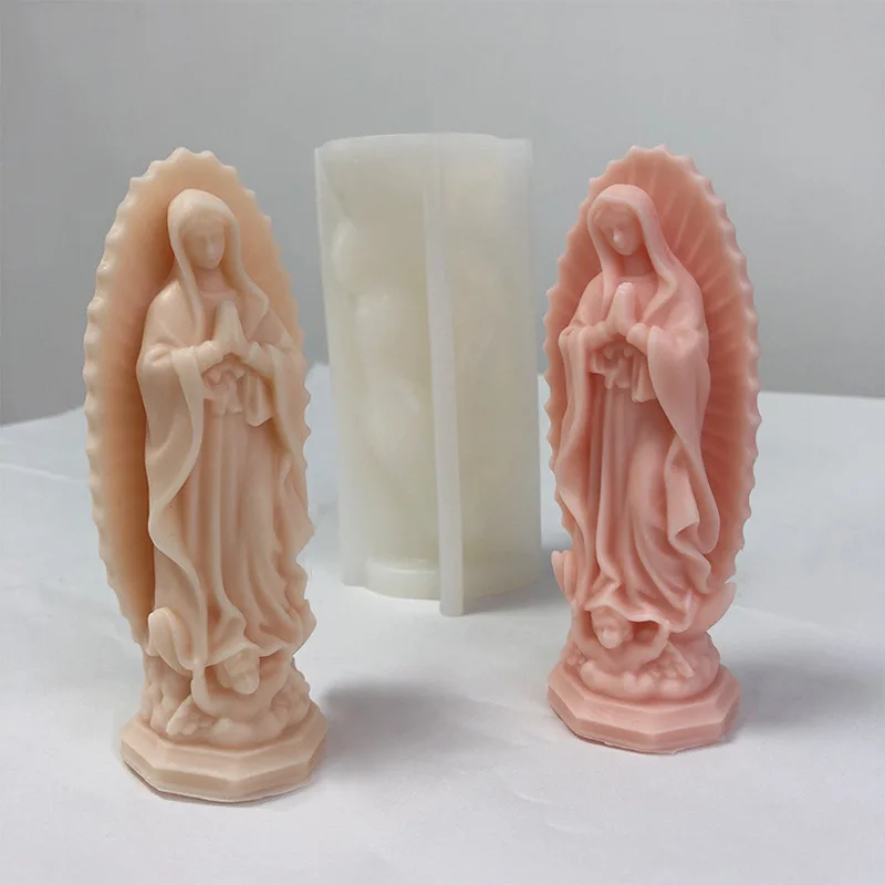 1 Pcs Virgin Mary Silicone Can - Resin Craft Ideas ulasan dan harga
