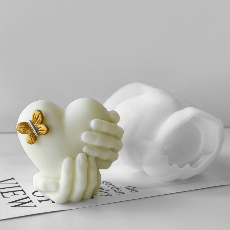 Hand Hold Love Silicone Candle - Resin Craft Ideas ulasan dan harga