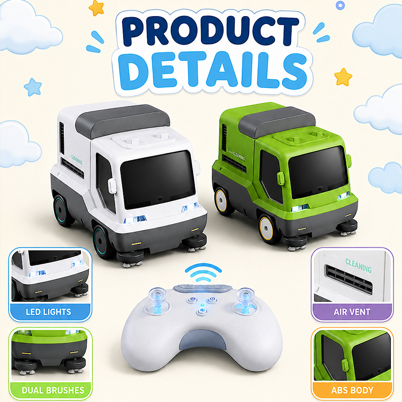 RC Mini Vacuum Cleaning Vehicl - Vacuum Chamber Small ulasan dan harga