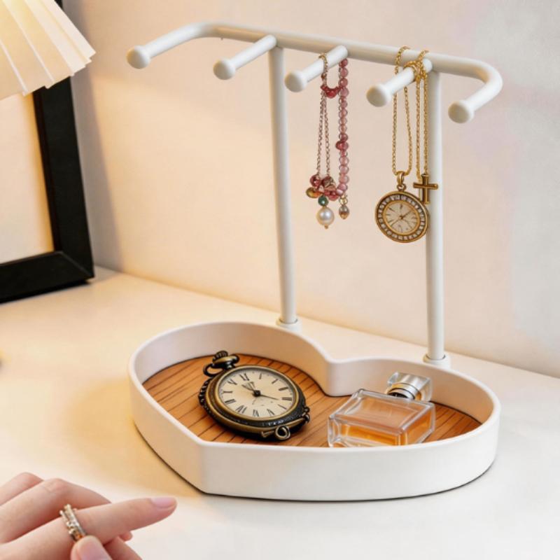 Jewelry Organizer Display Stan - Wood Ring Blank ulasan dan harga