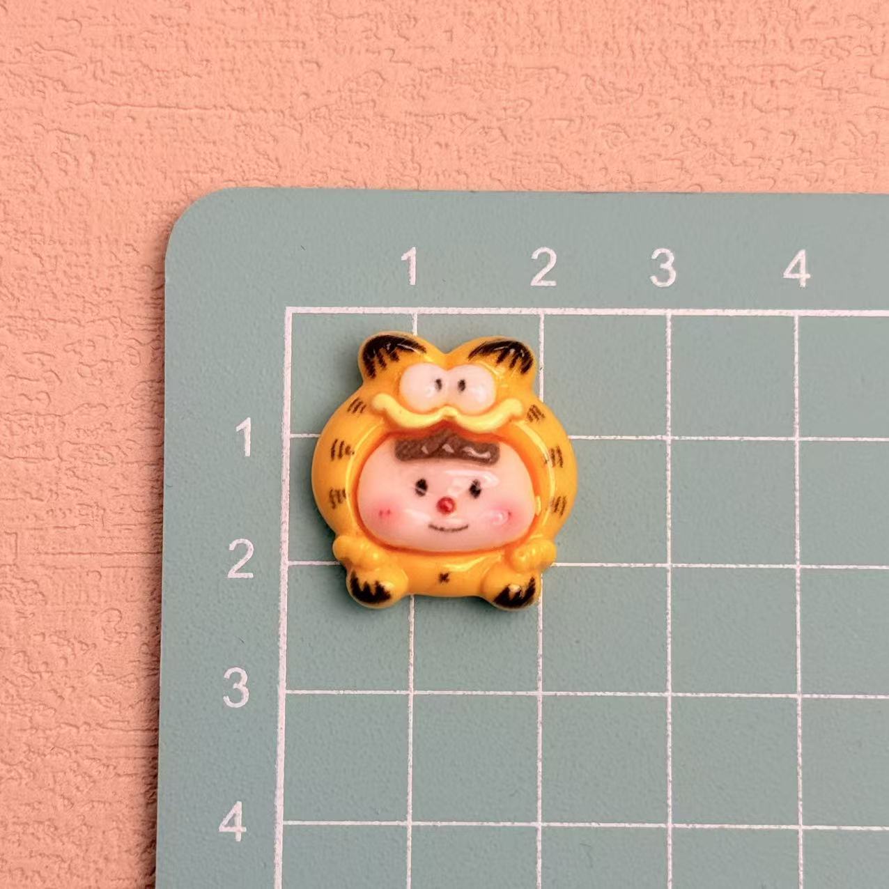50pcs Garfield Cartoon Cute Fi - Resin Crafts Diy ulasan dan harga