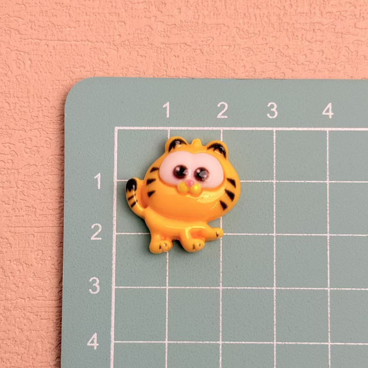 50pcs Garfield Cartoon Cute Fi - Resin Crafts Diy ulasan dan harga