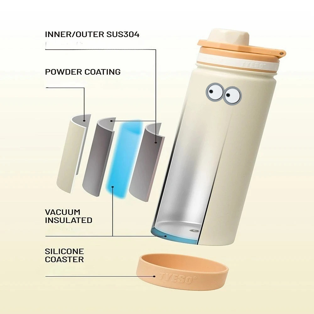 TYESO 420ML Outdoor Sports Ket - Vacuum Chamber Small ulasan dan harga